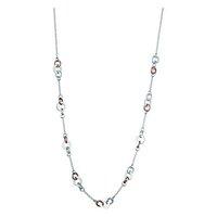 Links of London Aurora Silver and Rose Gold Vermeil Necklace