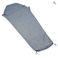Lifeventure EX³ Cotton Sleeper (Mummy) Sleeping Bag Liner - Size: Left Handed - Colour: Charcoal