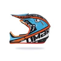 Limar - DH5 Carbon Full Face Helmet Blue/Orange/Camo Small