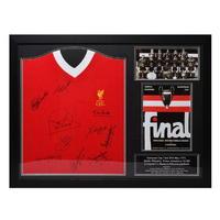 liverpool 1977 signed shirt