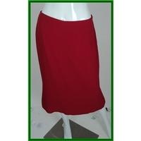LK Bennet - Size: 10 - Red - Calf length skirt