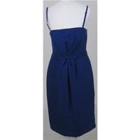 L.K. Bennett: Size 8: Cobalt blue silk cocktail dress