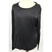 L.K.Bennett Size M High Quality Soft and Luxurious Pure Silk Black Jumper