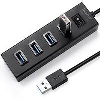 llano usb30 hub 4 port super speed with switch and 50cm cable