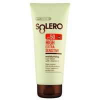 lloydspharmacy solero extra sensitive spf50 sun lotion 200ml