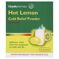 Lloydspharmacy - Hot Lemon Cold Relief Powder 10 Sachets