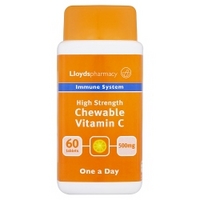 Lloydspharmacy Chewable Vitamin C 500mg - 60 Chewable Tablets