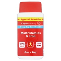 Lloydspharmacy Multivitamins and Iron - 120 Tablets