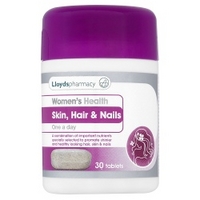 lloydspharmacy skin hair nails 30 tablets