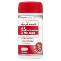 Lloydspharmacy A-Z Multivitamins & Minerals - 90 Tablets