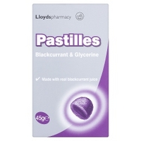 Lloydspharmacy - Pastilles Blackcurrent & Glycerine 45g