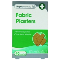 Lloydspharmacy Fabric Plasters - 40 Assorted
