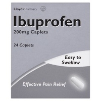 Lloydspharmacy - Ibuprofen 200mg Caplets 24 Caplets