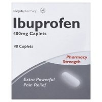 Lloydspharmacy - Ibuprofen 400mg Caplets - 48 Caplets