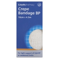 Lloydspharmacy Crepe Bandage BP 10cm x 4.5m