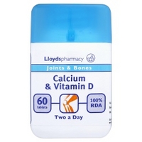 Lloydspharmacy Calcium & Vitamin D - 60 Tablets