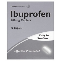 Lloydspharmacy Ibuprofen 200mg Caplets - 12 Caplets