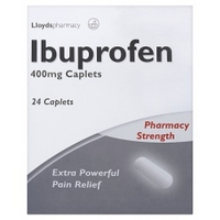 Lloydspharmacy - Ibuprofen 400mg 24 Caplets