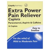 Lloydspharmacy - Extra Power Pain Reliever Caplets 16 Tablets