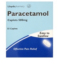 Lloydspharmacy Paracetamol 500mg Caplets 32 Caplets