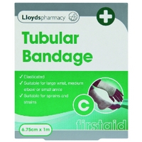 lloydspharmacy tubular bandage size c 675cm x1m