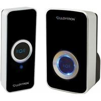Lloytron B7505BK 32 Melody Mains Plug-in Wireless Door Chime with MiPs Black