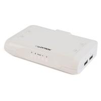 lloytron 8400ma 4 port ultimate power compact usb charger white