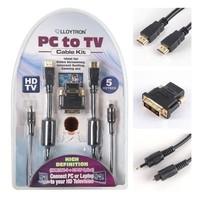 Lloytron High Definition HDMI PC to TV Cable Kit