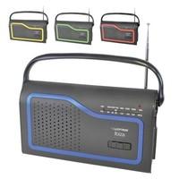 Lloytron Ibiza AM and FM Portable Radio - Black