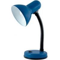 Lloytron Flexi Table Lamp Desk Light with Flexible Neck Navy Blue UK Plug