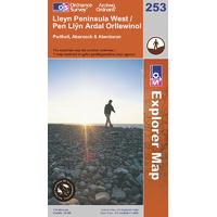 lleyn peninsula west os explorer active map sheet number 253