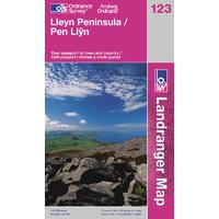 lleyn peninsula os landranger active map sheet number 123