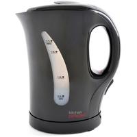 lloytron kitchenperfected 2kw 17ltr cordless kettle black uk plug