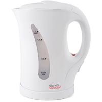 Lloytron KitchenPerfected 2Kw 1.7Ltr Cordless Kettle White UK Plug