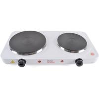 lloytron kitchenperfected 2500w double hotplate white