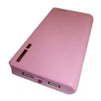 Lms Data Dual Usb Devices Pocket Powerbank Charger 11500mah Pink (pbk-11500-p)