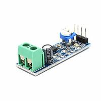 LM386 Chip 20 Gain Audio Amplifier Module  Blue