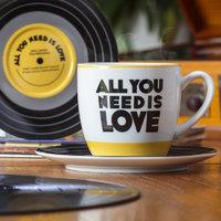 lm cup and saucer all you need is love
