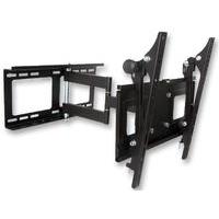 lmount lmt404fm slim full motion lcd wall bracket for 23 inch to 42 in ...
