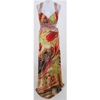 LM Collection Size:S psychedelic-coloured evening dress