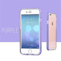 Lncoming Call LED Blink Transparent TPU Back Cover Case for iPhone 4/4S (Assorted color)