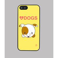 love dogs yellow