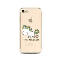 Lovely Unicorn TPU Soft Case Cover for apple iPhone 7 7 Plus iPhone 6 6 Plus iPhone 5 5C iPhone 4