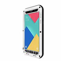 LOVE MEI for Samsung Galaxy A9 A8 A7 Case Cover Water Dirt Shock Proof Full Body Solid Color Hard Metal