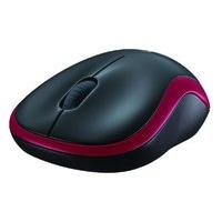 Logitech Wireless Mouse M185 Red