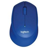 Logitech M330 Silent Plus Wireless Mouse (USB for Windows/Mac/Chrome OS/Linux) - Blue