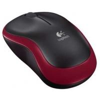 Logitech M185 Wireless Mouse Red 910-002237