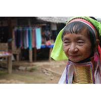 long neck karen hill tribe tour including elephant ride from chiang ma ...