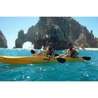 los cabos arch and playa del amor tour by glass bottom kayak