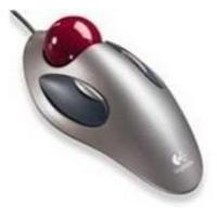 logitech marble trackball optical mouse 08 usb